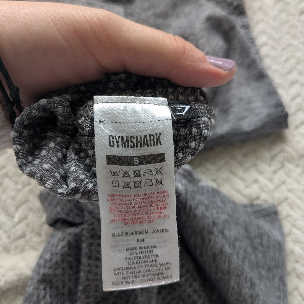Gymshark Seamless Grey Leggings - Picture 2 of 2